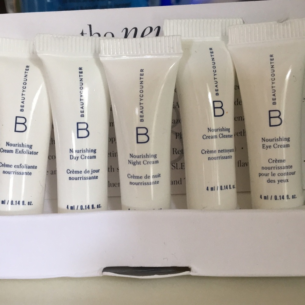 Beauty Counter 5 4ml cream samples